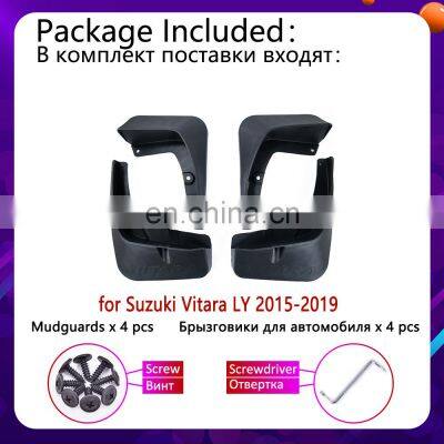 for Suzuki Vitara Escudo LY 2015 2016 2017 2018 2019 Mudguards Mudflap Fender Mud Flaps Splash Guards Front Rear Car Accessories
