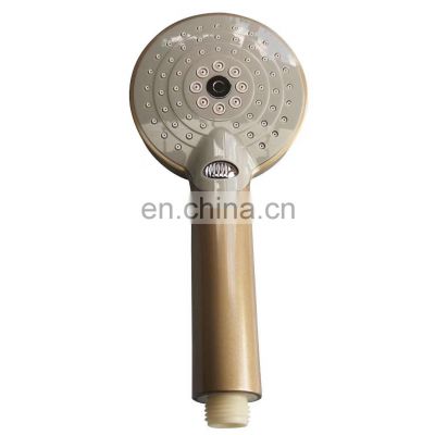 Brass Hot And Cold Single Handle Mixer Mist Led Mineral Metal Rain Telephone Shower Head Matte