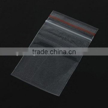 Transparent LDPE plastic bag with zipper/zip lock bag/zip lock bag manufacture in Qingdao