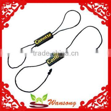 Plastic hanging tablets hang tag safety pin