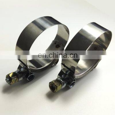 JZ The Best Heavy Duty Wide Band Stainless Steel Hose Clamps Automotive