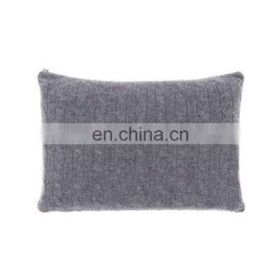 Custom Design Silk Cotton and Cashmere Super Soft Pillow Case Cover for Decorated photo-2