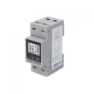 DDS1946-2p digital din rail single phase electric energy meter