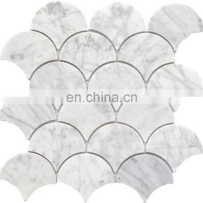 Stock Irregular tile Stone mosaic for swimming pool wall decoration mosaic