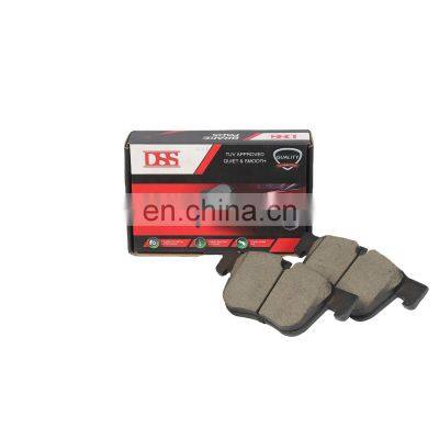 China Factory D853 supply High Quality carbon ceramic brake pads and semi metallic brake pads for Mercedes benz