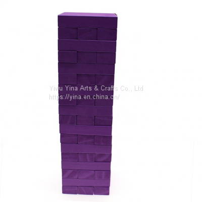 Wooden Block Stacking Giant Tumbling Tower Game photo-5