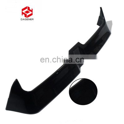 ChangZhou HongHang Manufacture ABS Glossy Rear Wings, Carbon Fiber Rear Wing Spoiler Lip Diffuser For Polo 2011-2018