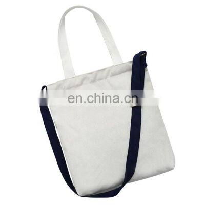 Eco Friendly Reusable Cotton Tote Bag Custom Logo Printed Tote Fabric Shopping Bag for Women photo-5