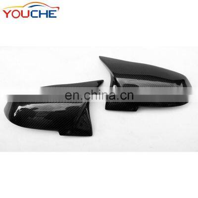 1:1 direct replace M3 style carbon fiber F30 sid mirror cover  for BMW 1 2 3 4 X1 series F20 F22 F23 F30 F32 F33 F36 E84