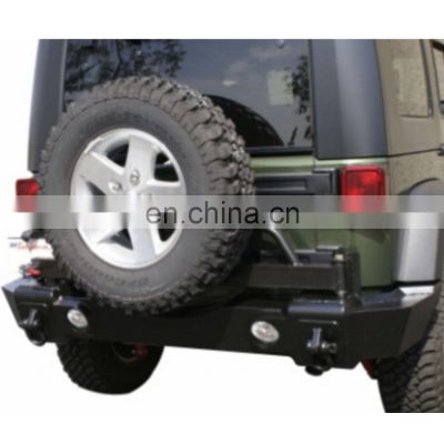 REAR BUMPER FOR JEEP WRANGLER 07 WITH TIRE CARRIER