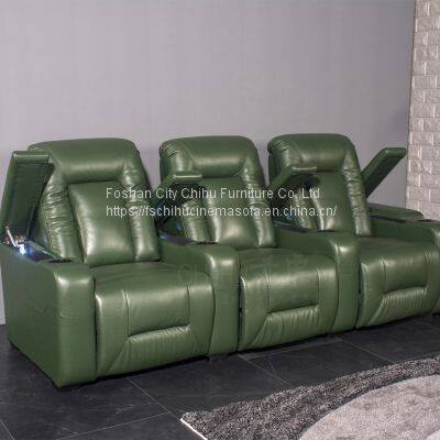 Made in China Wholesale Cheap Price Theater Furniture Power Recliner Home Theater Movie Seats photo-3