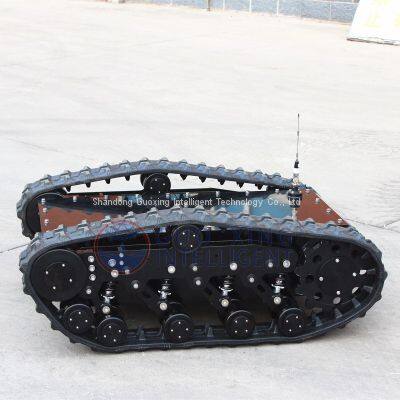 PKT1100 Firefighting Patrol Security Rubber Tracked Vehicle Crawler Robot Chassis With High Performance photo-3