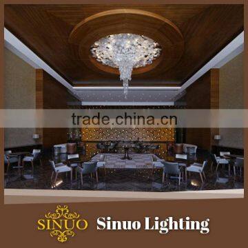 Modern crystal chandelier ceiling light