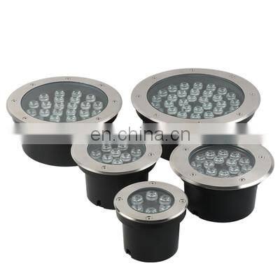 IP67 Waterproof Recessed LED Inground Lamp Price DMX RGBW RGB 12W 15W 18W 24W 36W LED Underground Light