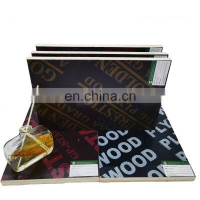 hot sale 18mm black film faced plywood/ construction plywood