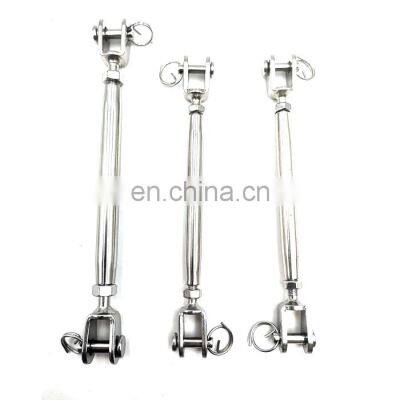 JRSGS High Quality Stainless Steel  Rigging Screw Jaw/Jaw Jaw Long Adjustable Sailboat Turnbuckle Hardware Suppliers