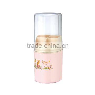 High Quality Round Plastic Storage Box Container With Lid for Chopsticks