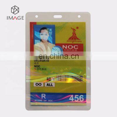 80 Micron Two Layers Transparent ID Hologram Laminating Film With Different Sizes photo-5