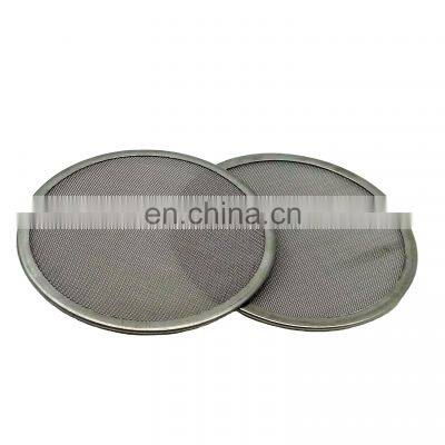 Micro metal mesh filter screen washable and reusable disc filter