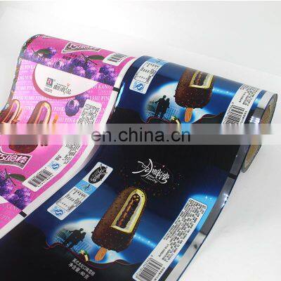 Custom Printed Coffee Sachet Ice Cream Popsicle Flexible Packaging Roll Film photo-5