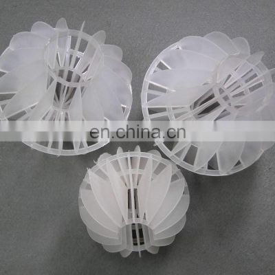 High Quality Tower Packing Media 25mm 38mm 50mm 76mm 100mm CPVC RPP PP PVC PE Plastic Polyhedral Hollow ball