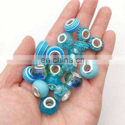 DIY Pandora Bracelet Jewelry Making Set Women Love Gifts Blue Pink Sweet Charm Beads Spacer Beads Pendant Charm Bracelet DIY Kit photo-4