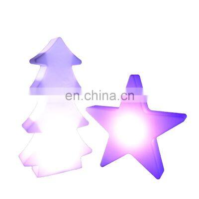 star shape led christmas lights decoration led lanterns Christmas ball wireless cordless holiday light