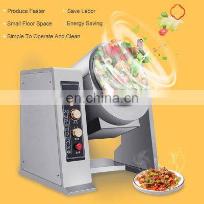 Commercial Full Intelligent Food Cook Kitchen Automatic Stir Fry Machine For Restaurant photo-3