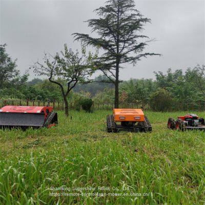 remote slope mower, China remote brush cutter price, radio controlled slope mower for sale