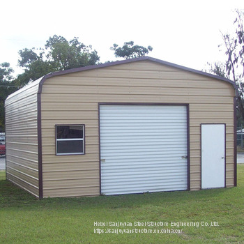 Low Cost Prefabricated High Quality Steel Structure Metal Car Parking Awnings photo-2