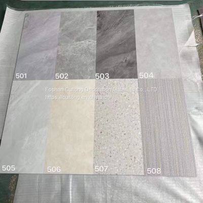 Sheet stone plastic floor tile stone grain plastic floor SPC lock floor Guangdong manufacturers wholesale 4.5mm floor rubber board