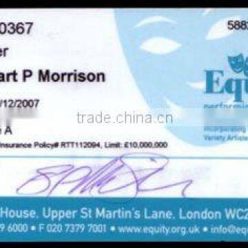 equity identity membership card