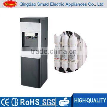 freestanding POU bottled water dispenser with UF system