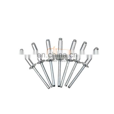 China Factory Direct Sales Sinotruk Sitrak C7h/T7h/T5g Cabin Parts Q4400510t19 Open End Flat Garden Head Blind Rivets