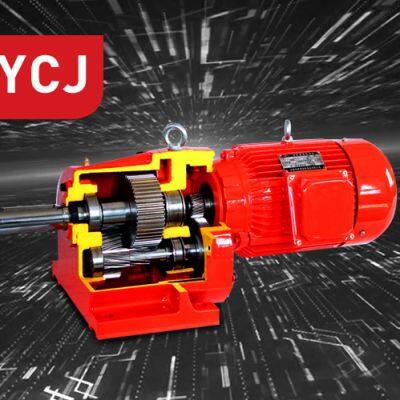 YCJ series helical gear reduction motor