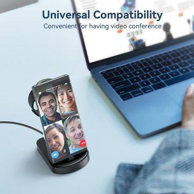 Type c Fast Charging 3 In One Wireless Charger Station Wireless Charger For Samsung Galaxy S22 Mega photo-5