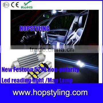 aluminum heat sink ,Non polarity 12v festoon led light bulbs,high power led