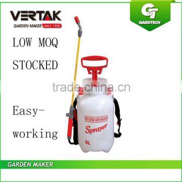 LOW MOQ with nozzle 5L garden knapsack shoulder pressure sprayer