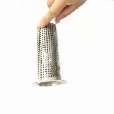 50 100 150 200 300 500 Micron 304 Stainless Steel Woven Wire Mesh Screen Cylinder Filter Tube
