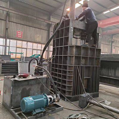 Hydraulic Small Sawdust Plastic Cardboard Baler Compactor Prices Pet Bottle Press Baler Machine photo-5