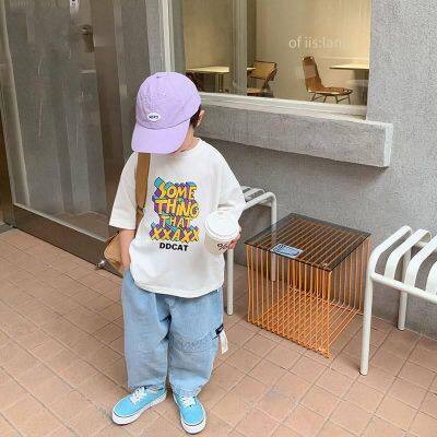 2024 New Summer Loose Cartoon Short-sleeved T-shirts With Color-changing Sequins for Kids, Made of Pure Cotton, Suitable for Girls and Boys