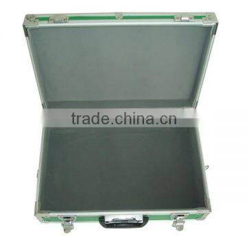 Green Aluminum Briefcase Storgae Tool Box photo-4