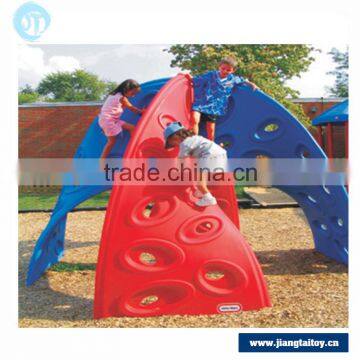 JT16-11202Best Safety Kids Outdoor Games Equipment Plastic Climbing Wall Climbers photo-3