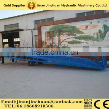 CE Certificate mobile container loading dock ramp for forklift