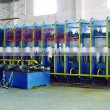 textile core rubber conveyor belt vulcanizing machine