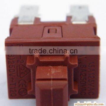 16A 250VAC push pull button switch