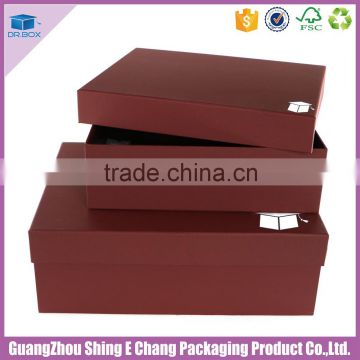 Fashionable custom cardboard shoe box wholesale with good quality