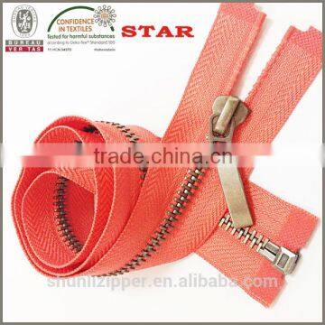 cheap metal zipper