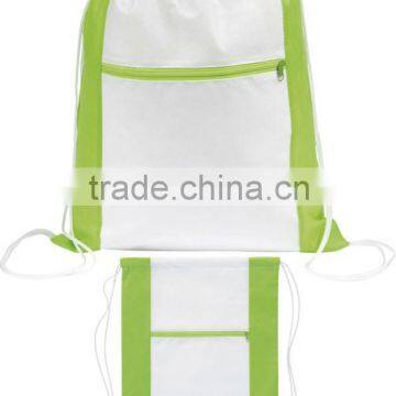 Outdoor sports gym bag, promotional drawstring bag