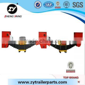 German underslung suspension for low-loader semi trailer